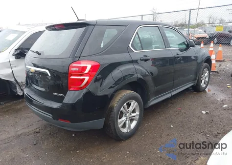 2016 Chevrolet Equinox Ls из США, поврежденный, VIN 2GNALBEK1G1181682